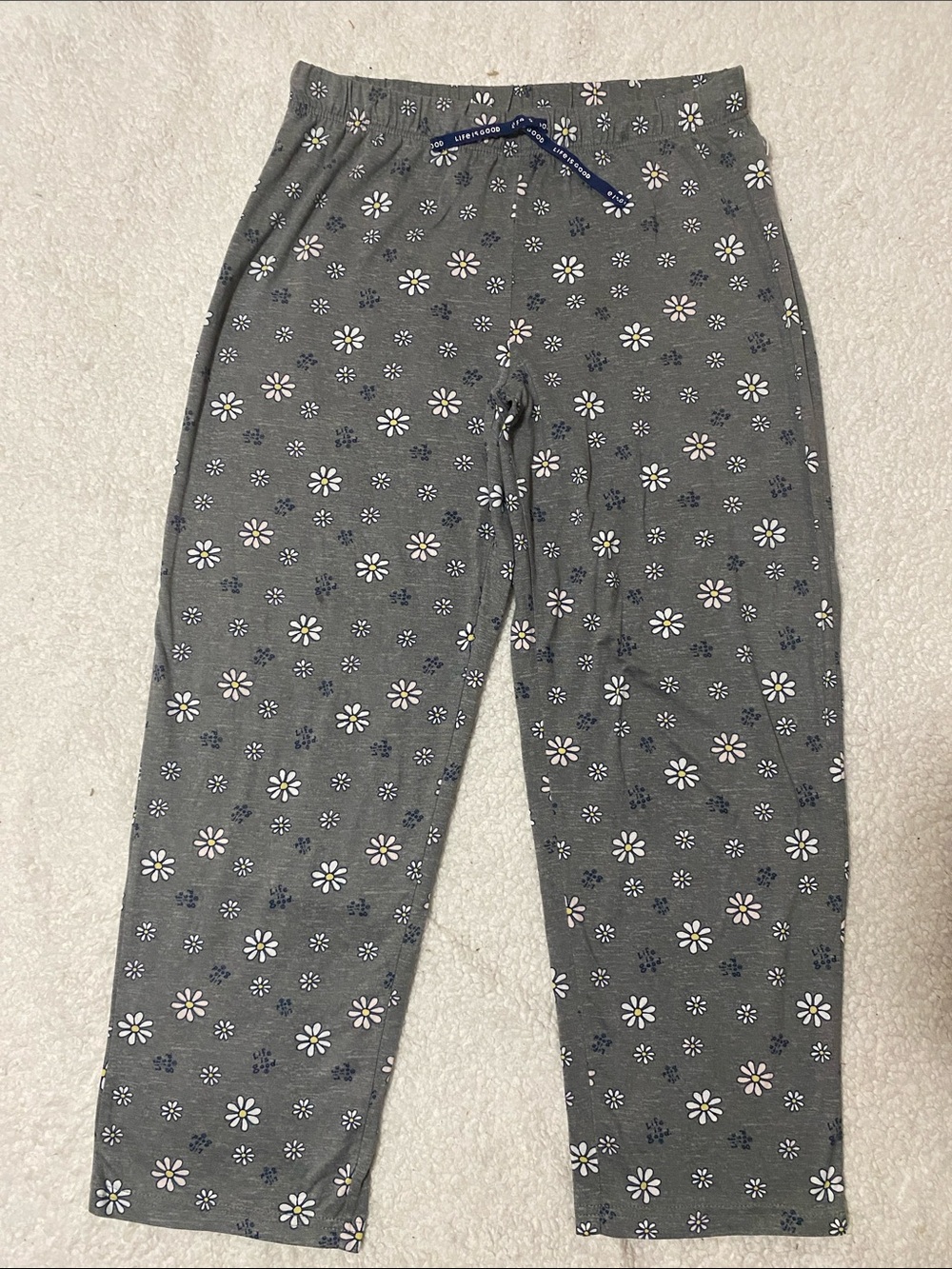 Life is good Womens size Medium lounge pants pajama bottoms NWOT